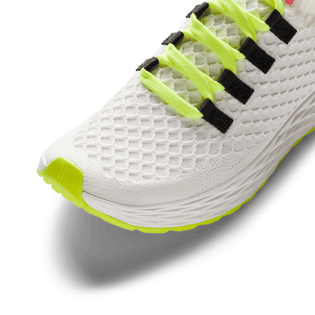 Women's Classic White Yellow Alert Allday Knit Shoes