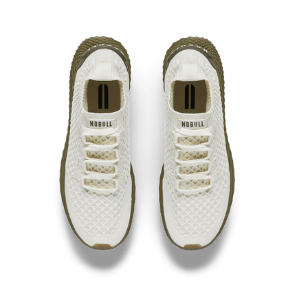 Women's Mineral White Olive Allday Knit Shoes