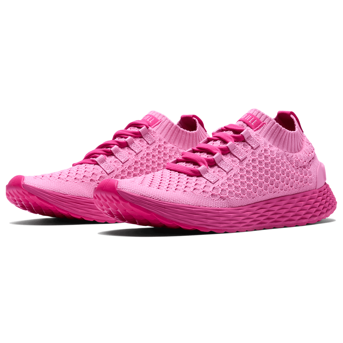 Women's Signal Pink Allday Knit Shoes