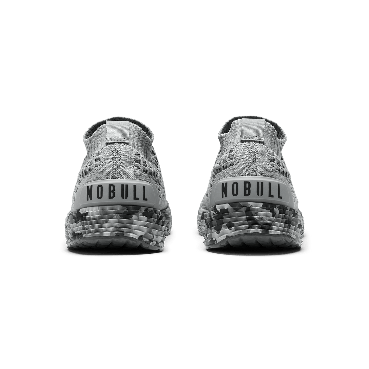 Women's Gray Jungle Camo Allday Knit Shoes