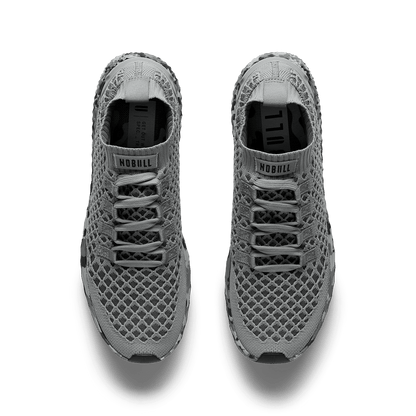 Women's Gray Jungle Camo Allday Knit Shoes
