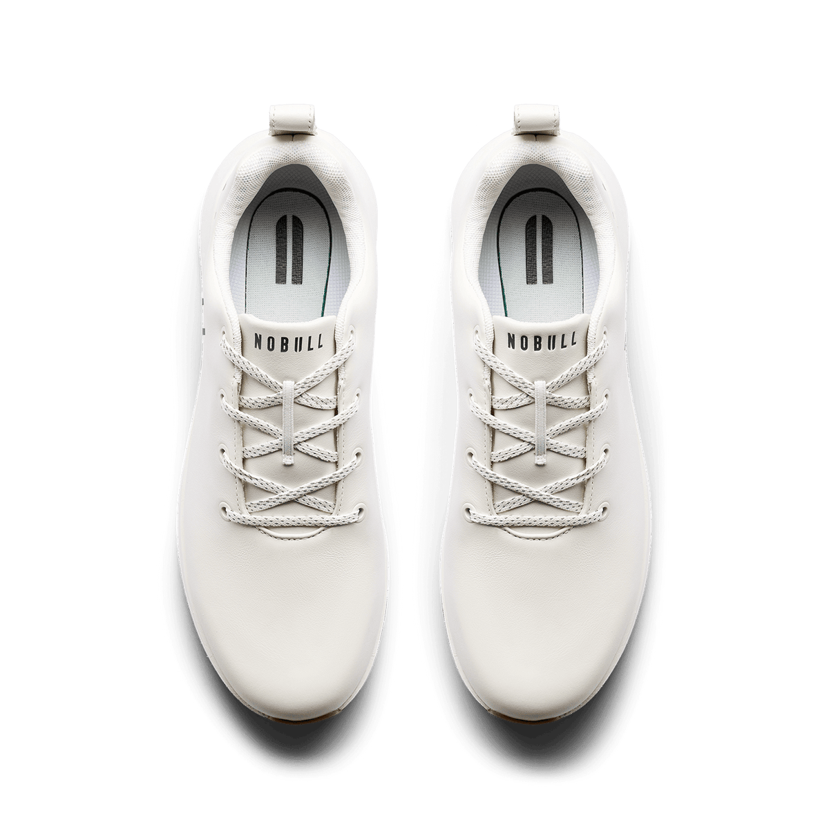 Women's White Leather Golf Shoes