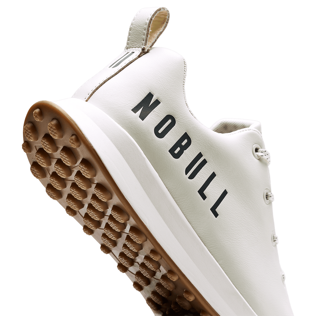 Women's White Leather Golf Shoes