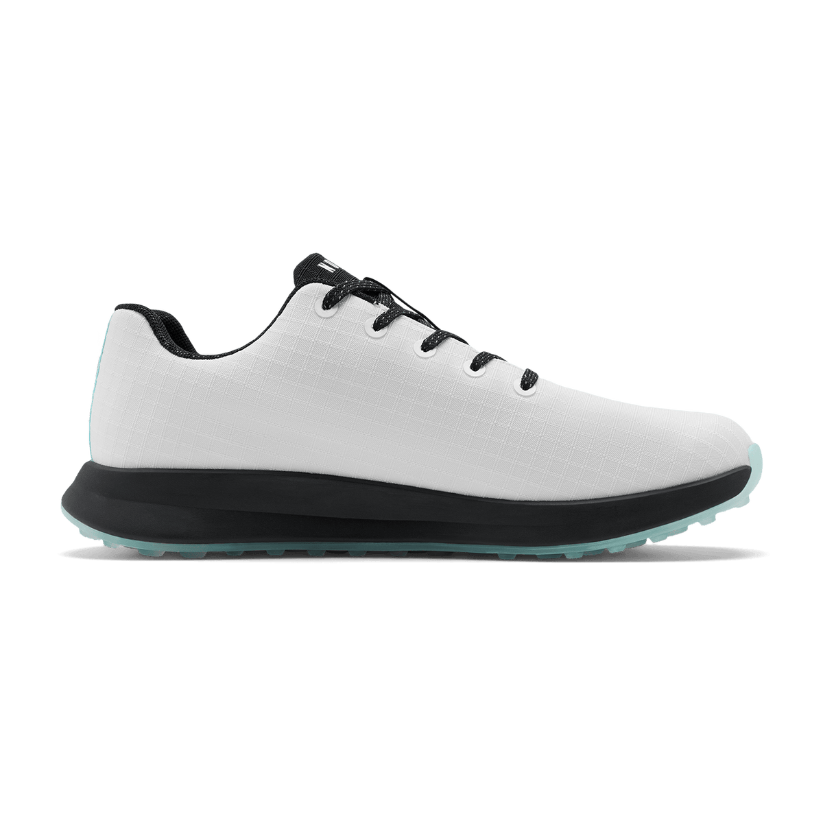 Women's Classic White Turquoise Ripstop Golf Shoes