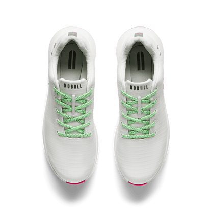 Women's Classic White Pink Glo Ripstop Golf Shoes