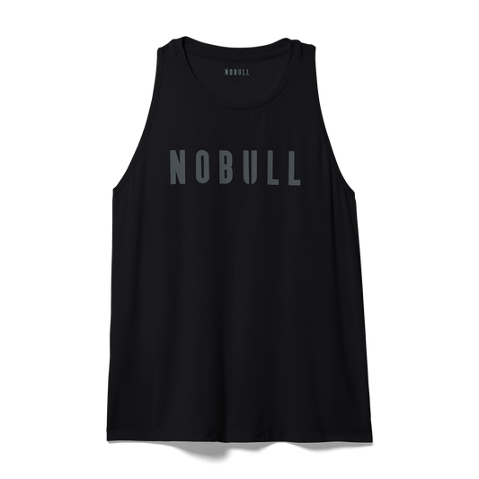Women's Black NOBULL High-Neck Tank Top