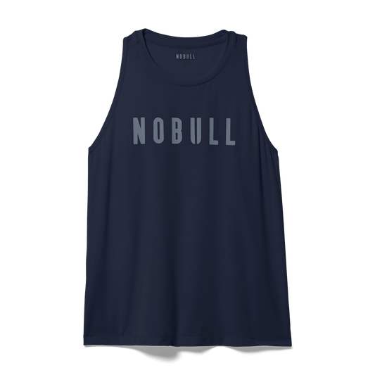 Women's Night Navy NOBULL High-Neck Tank Top
