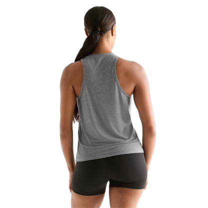 Women's Heather Gray NOBULL High-Neck Tank Top