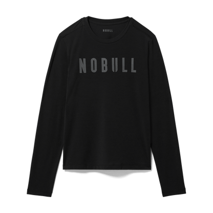 Women's Black NOBULL Long Sleeve Tee
