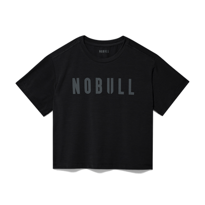 Women's Black NOBULL Boxy Tee