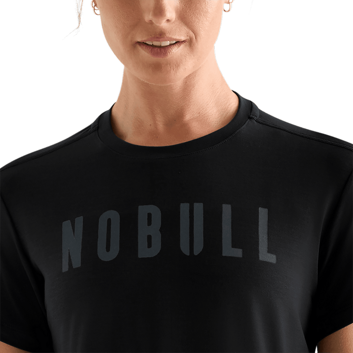 Women's Black NOBULL Boxy Tee