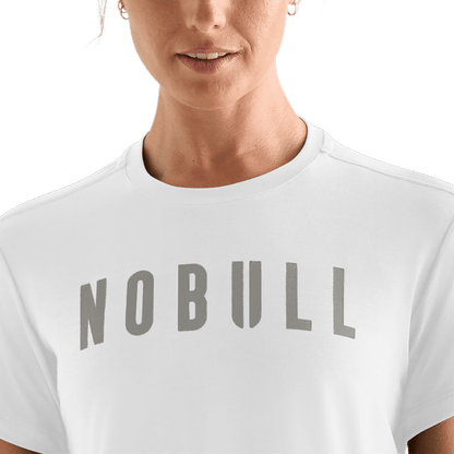 Women's White NOBULL Boxy Tee