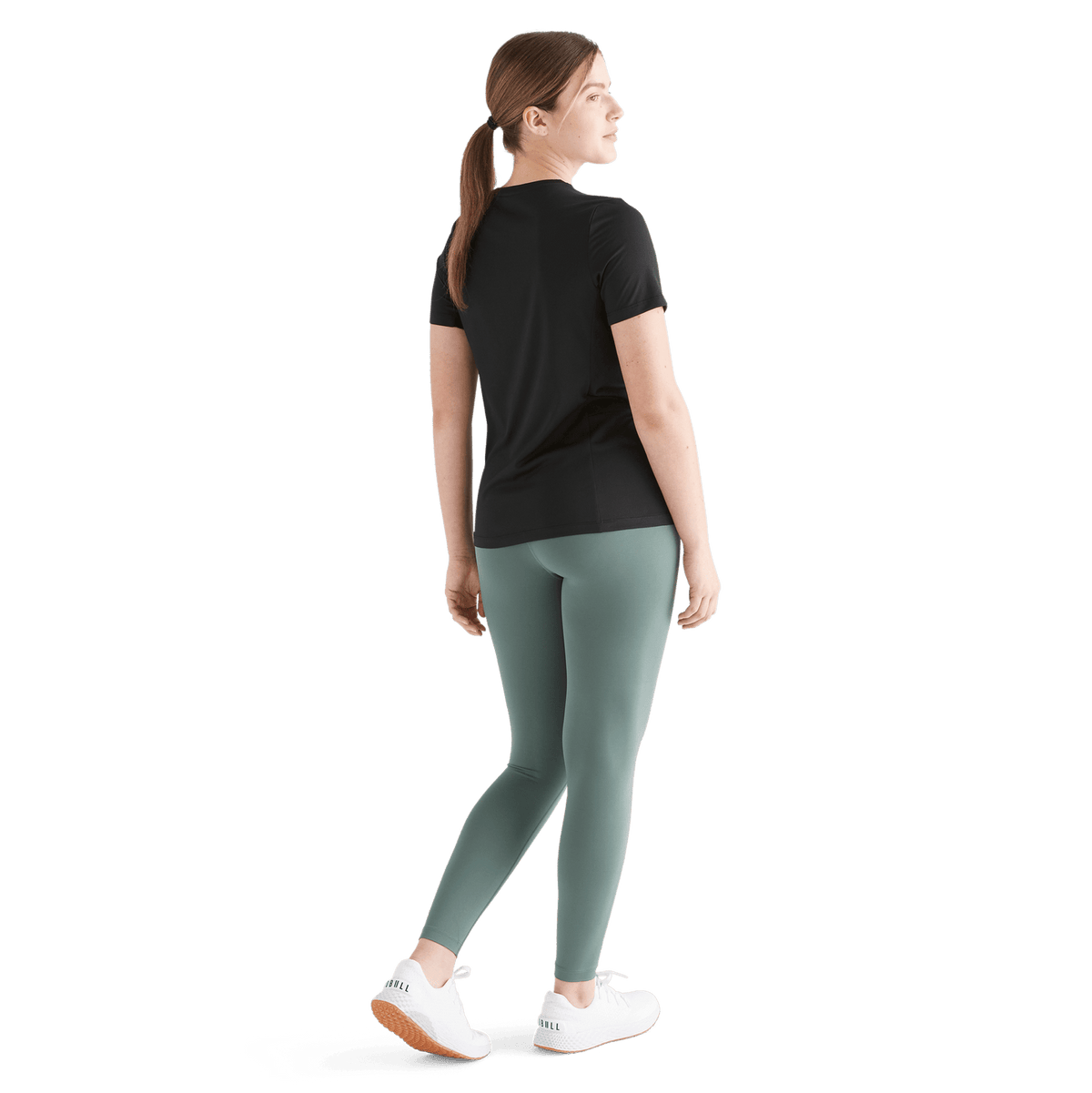 Women's Black Deltapeak Micro Textured Tee