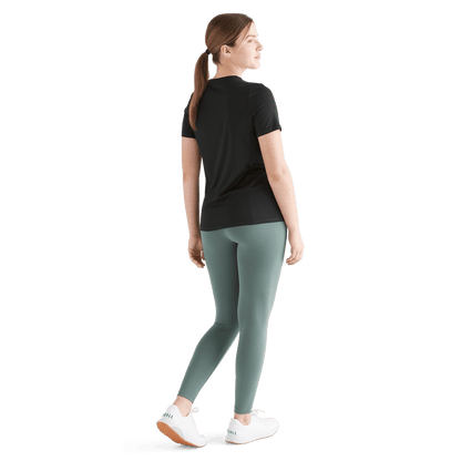 Women's Black Deltapeak Micro Textured Tee