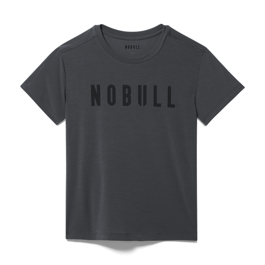Women's Charcoal Heather NOBULL Tee