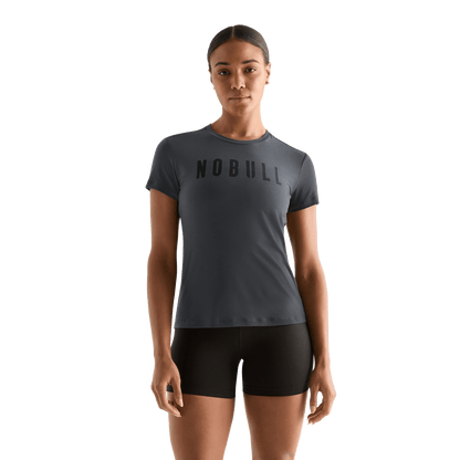 Women's Charcoal Heather NOBULL Tee