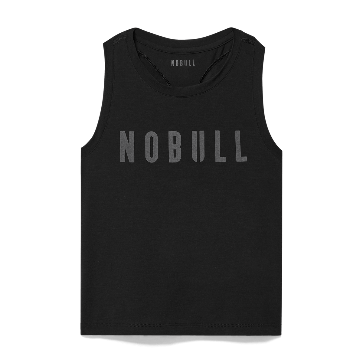 Women's Black NOBULL Fitted Tank Top