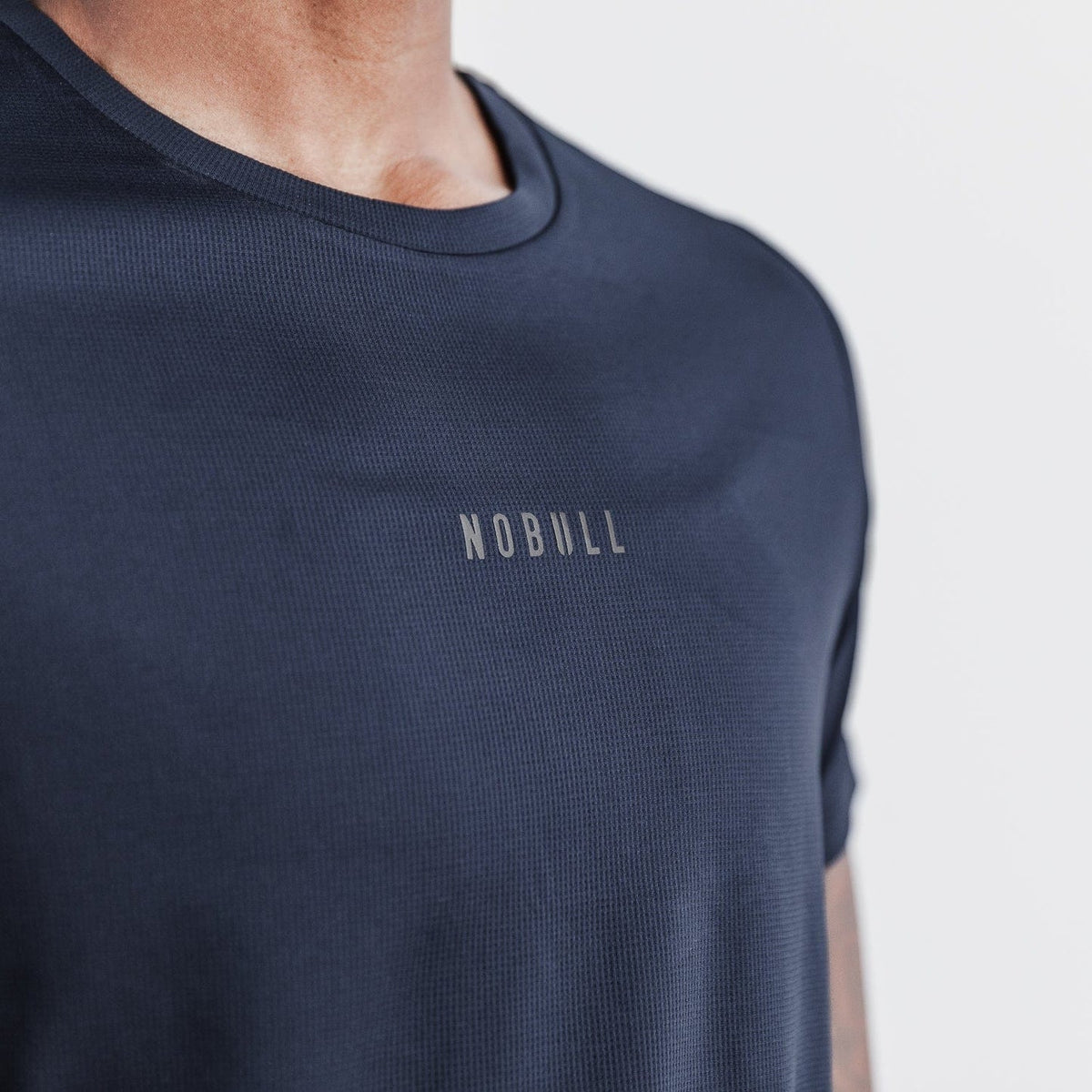 Women's Night Navy Deltapeak Micro Textured Tee
