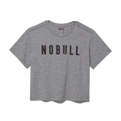 Women's Heather Gray NOBULL Boxy Tee