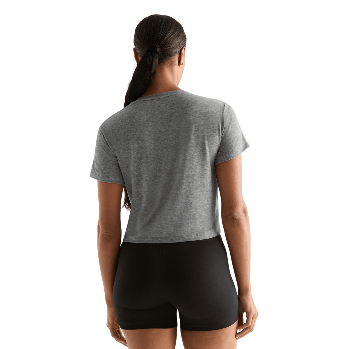Women's Heather Gray NOBULL Boxy Tee