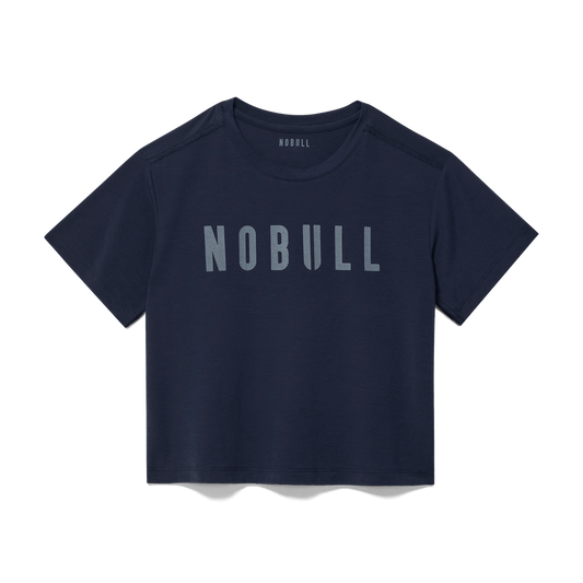 Women's Night Navy NOBULL Boxy Tee