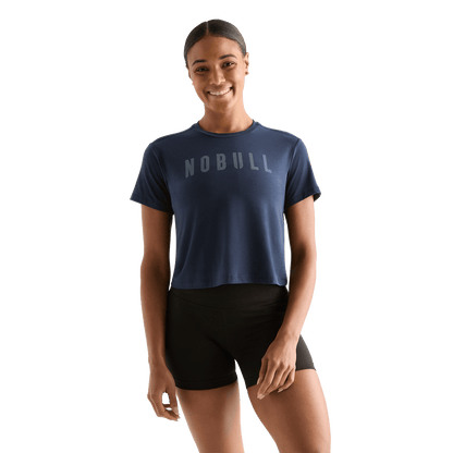 Women's Night Navy NOBULL Boxy Tee