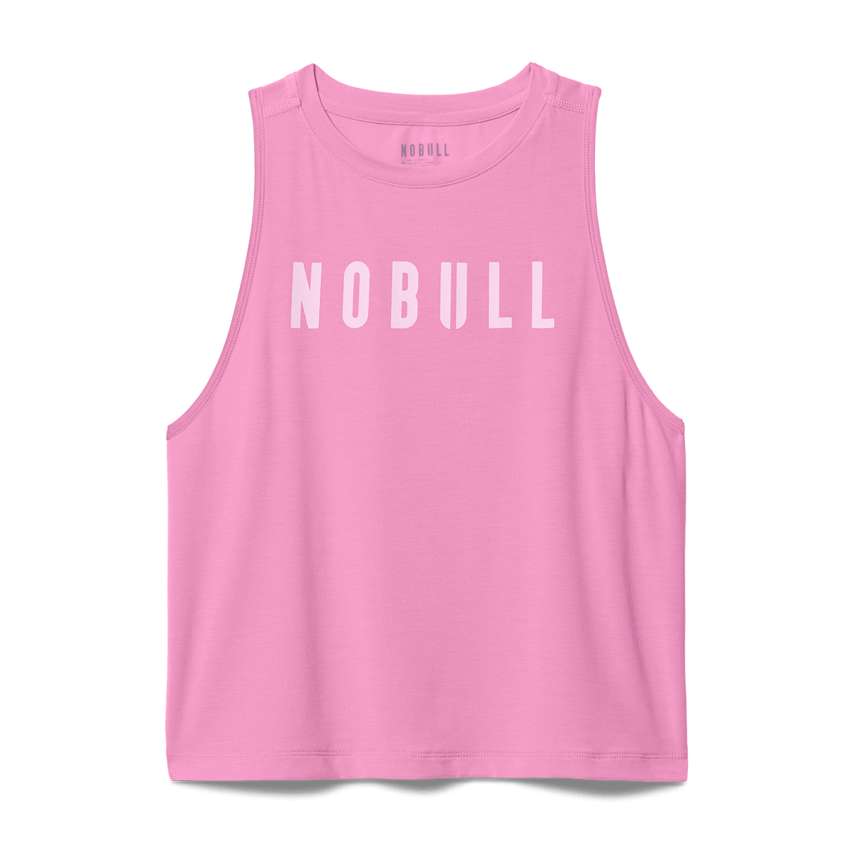 Women's Soft Pink NOBULL Muscle Tank Top