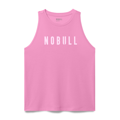 Women's Soft Pink NOBULL High-Neck Tank