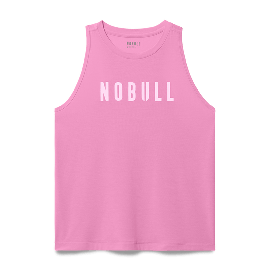 Women's Soft Pink NOBULL High-Neck Tank