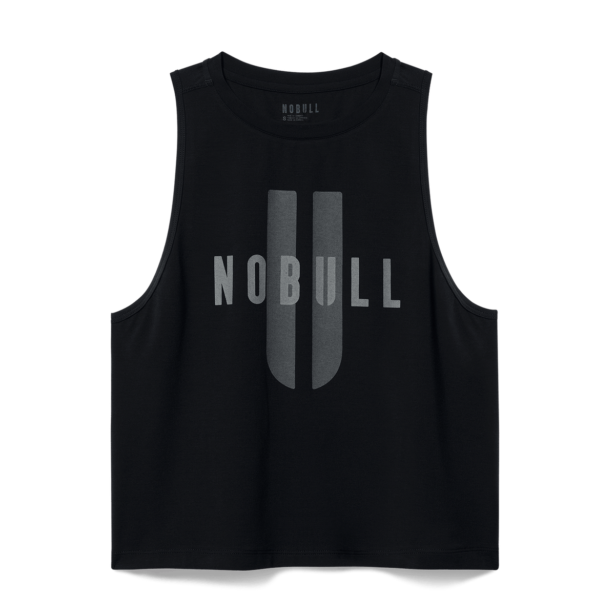 Women's Black NOBULL U Muscle Tank Top