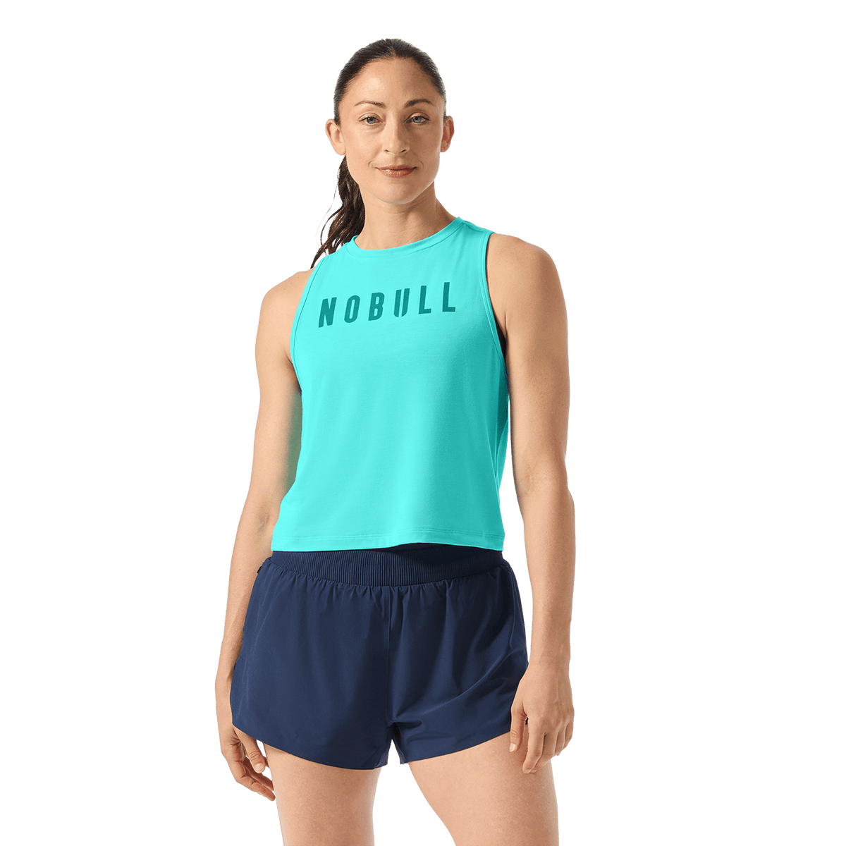 Women's Aqua Wash NOBULL Muscle Tank Top