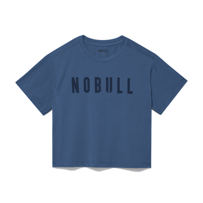 Women's Coastal Blue NOBULL Boxy Tee