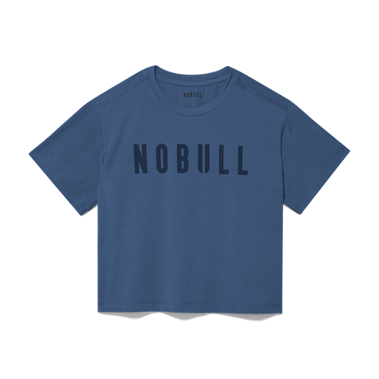 Women's Coastal Blue NOBULL Boxy Tee