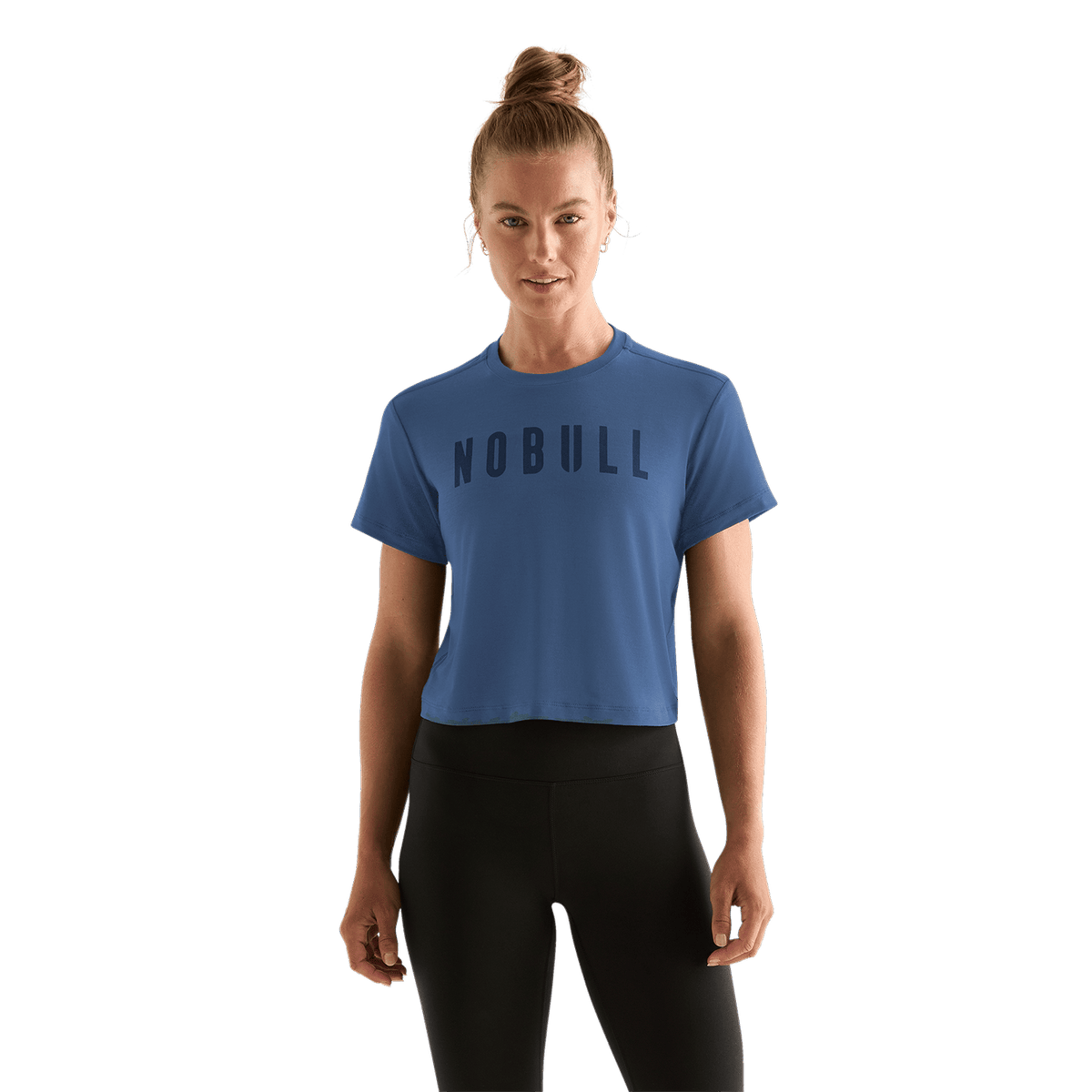 Women's Coastal Blue NOBULL Boxy Tee