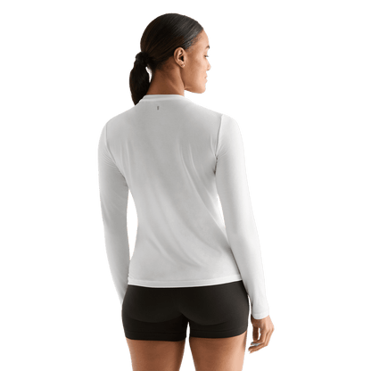 Women's White NOBULL Long Sleeve Tee