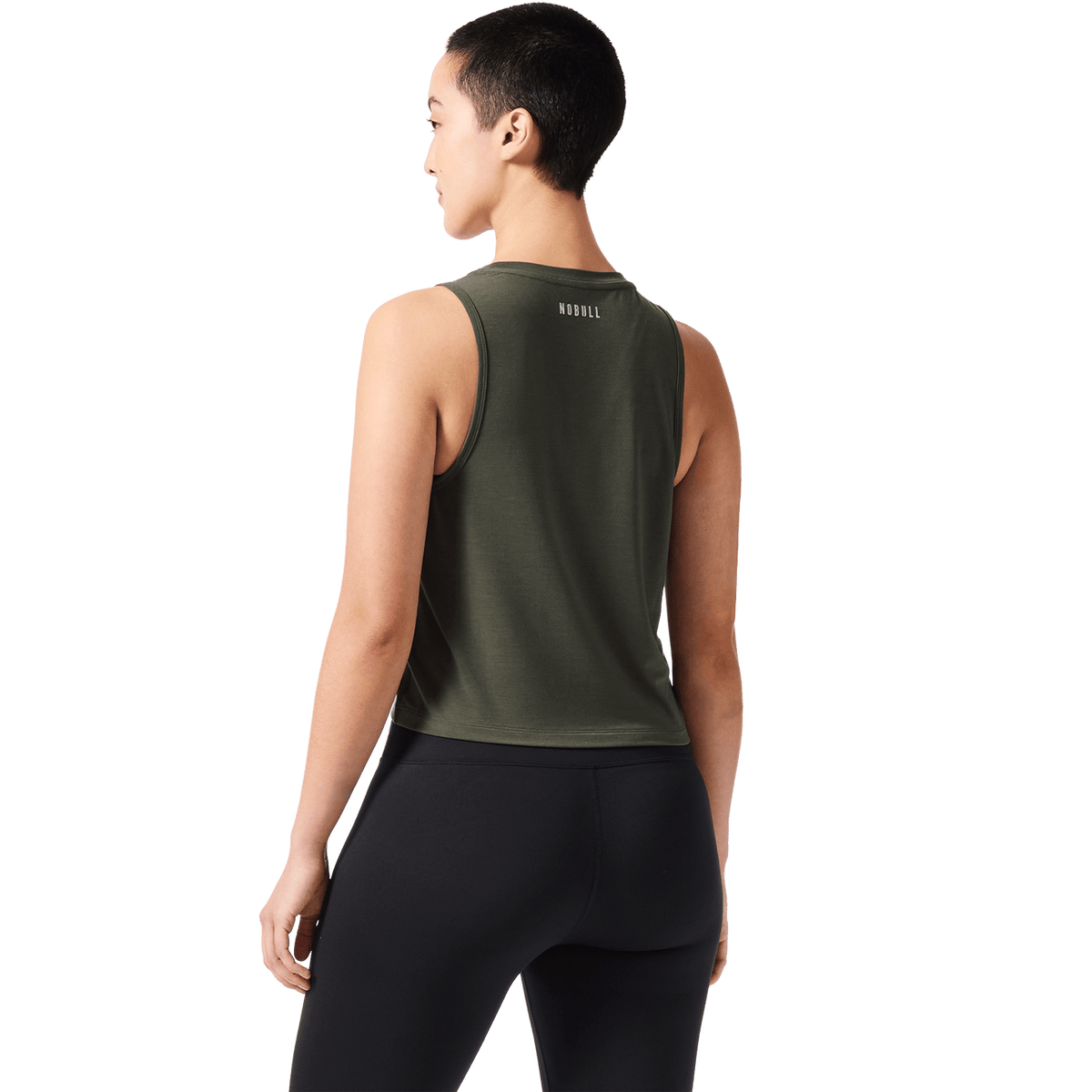 Women's Dark Army U Muscle Tank Top