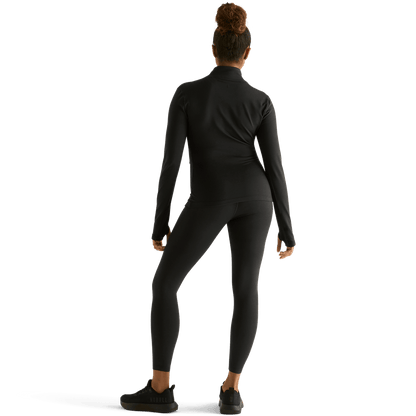 Women's Black 25" High-Rise Matte Leggings