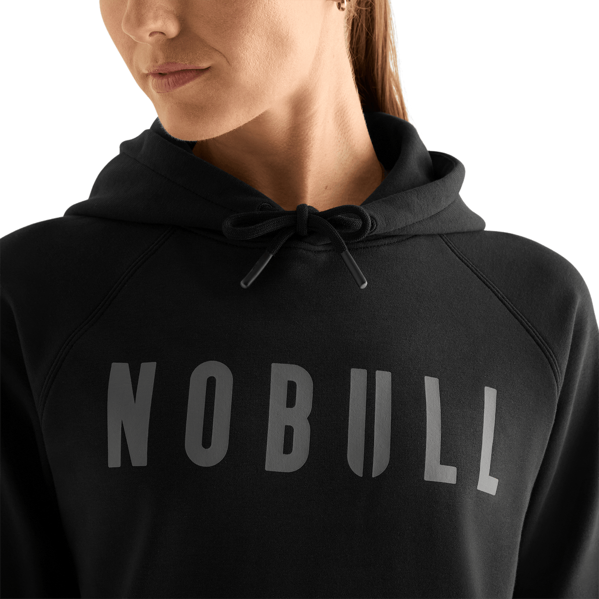 Women's Black NOBULL Hoodie