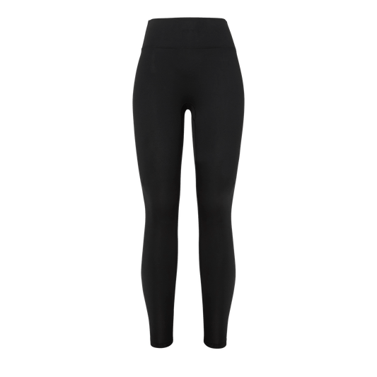 Women's Black 28" High-Rise Matte Leggings