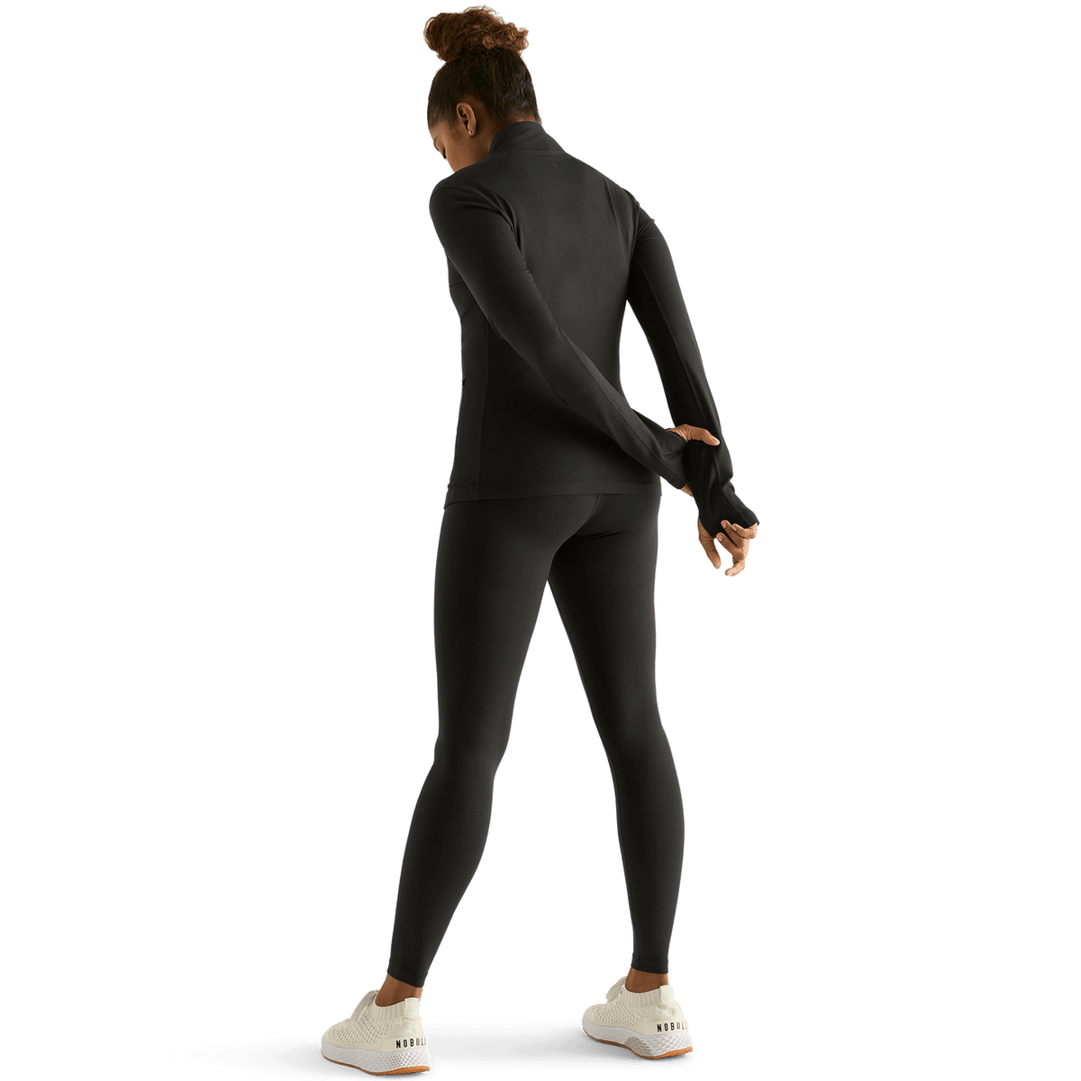 Women's Black 28" High-Rise Matte Leggings