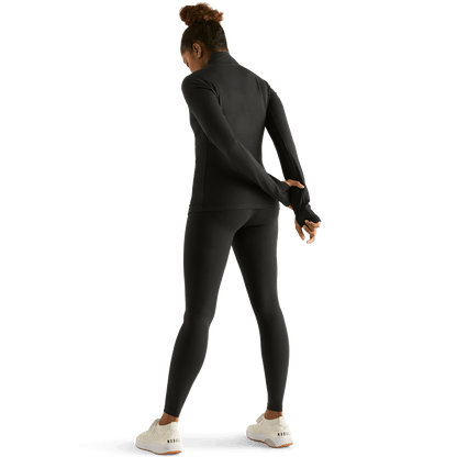 Women's Black 28" High-Rise Matte Leggings