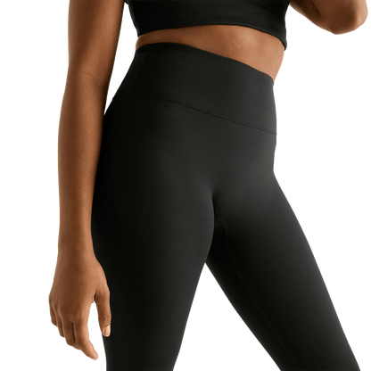 Women's Black 28" High-Rise Matte Leggings