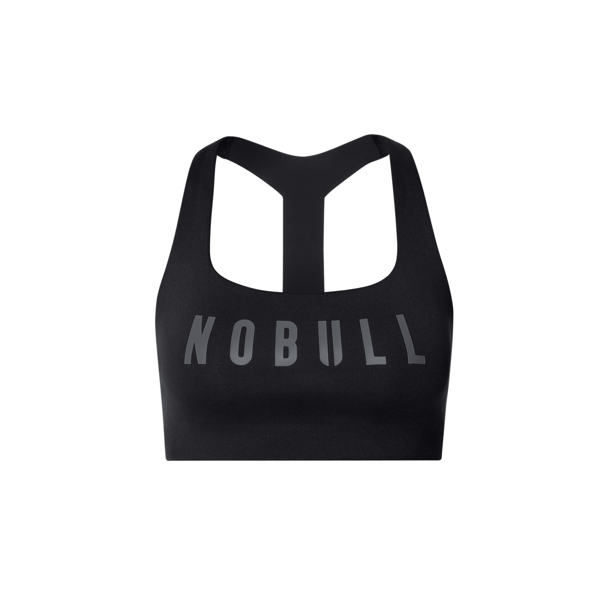 Black NOBULL Drive Racerback Sports Bra