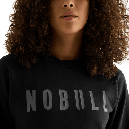 Women's Black NOBULL Crew