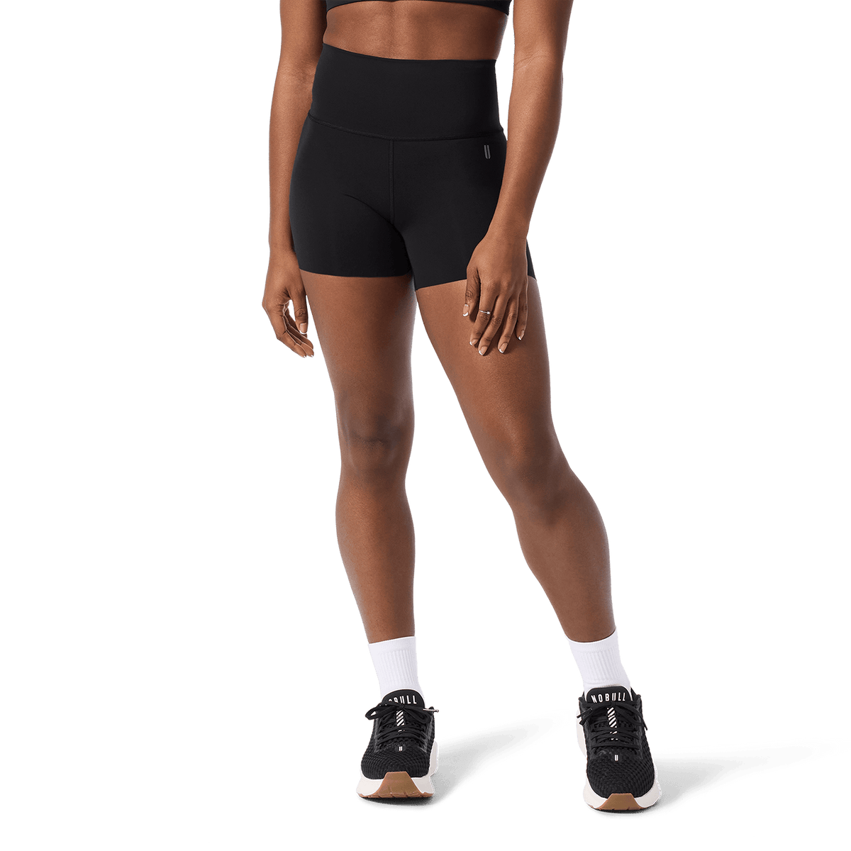 Women's Black High-Rise Drive Short 4"