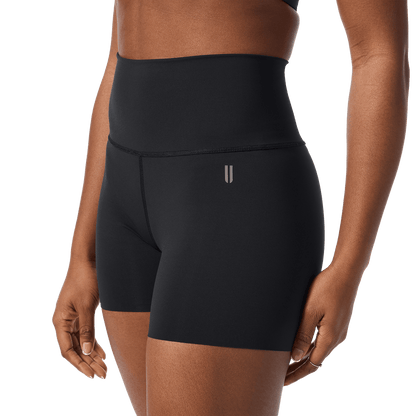Women's Black High-Rise Drive Short 4"