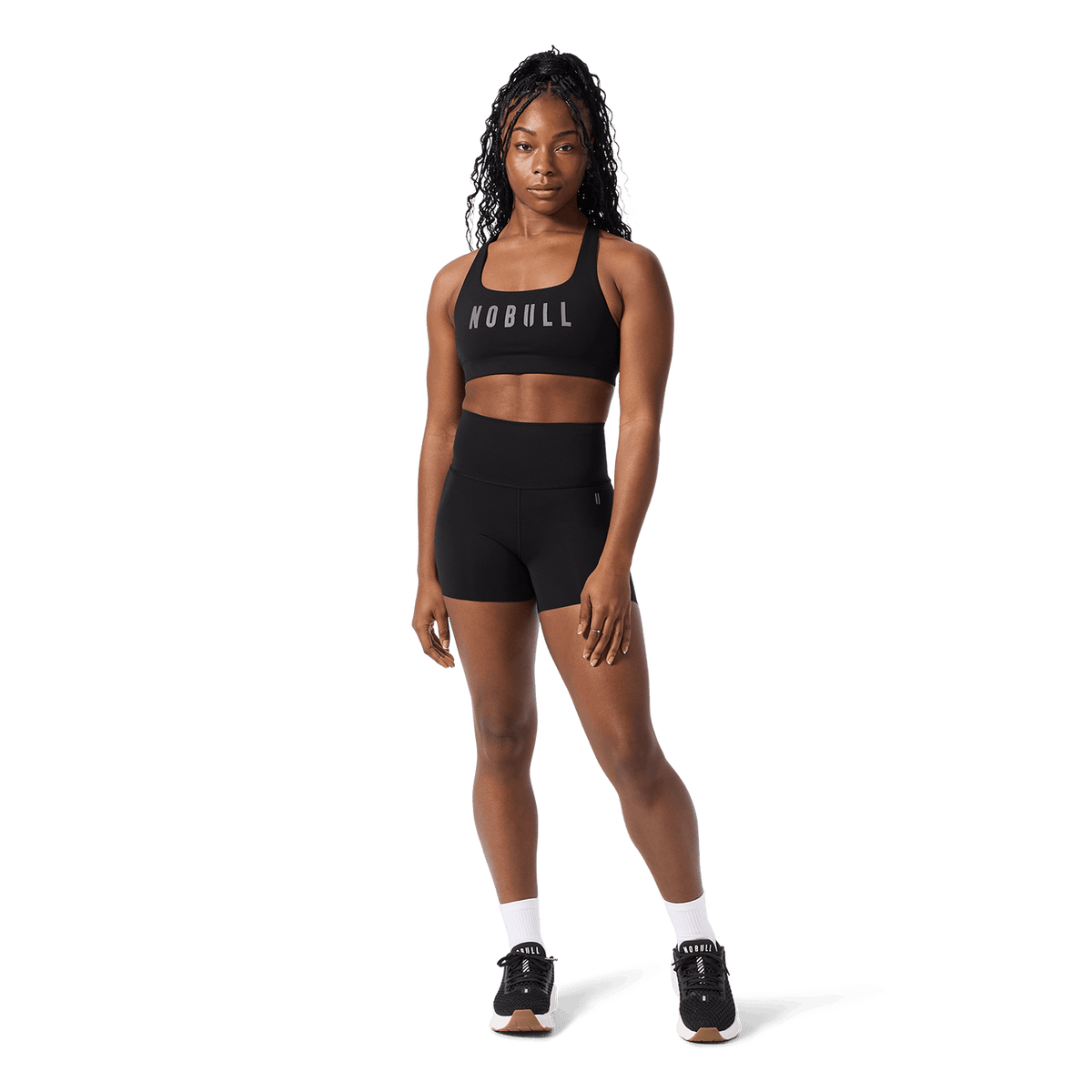 Women's Black High-Rise Drive Short 4"