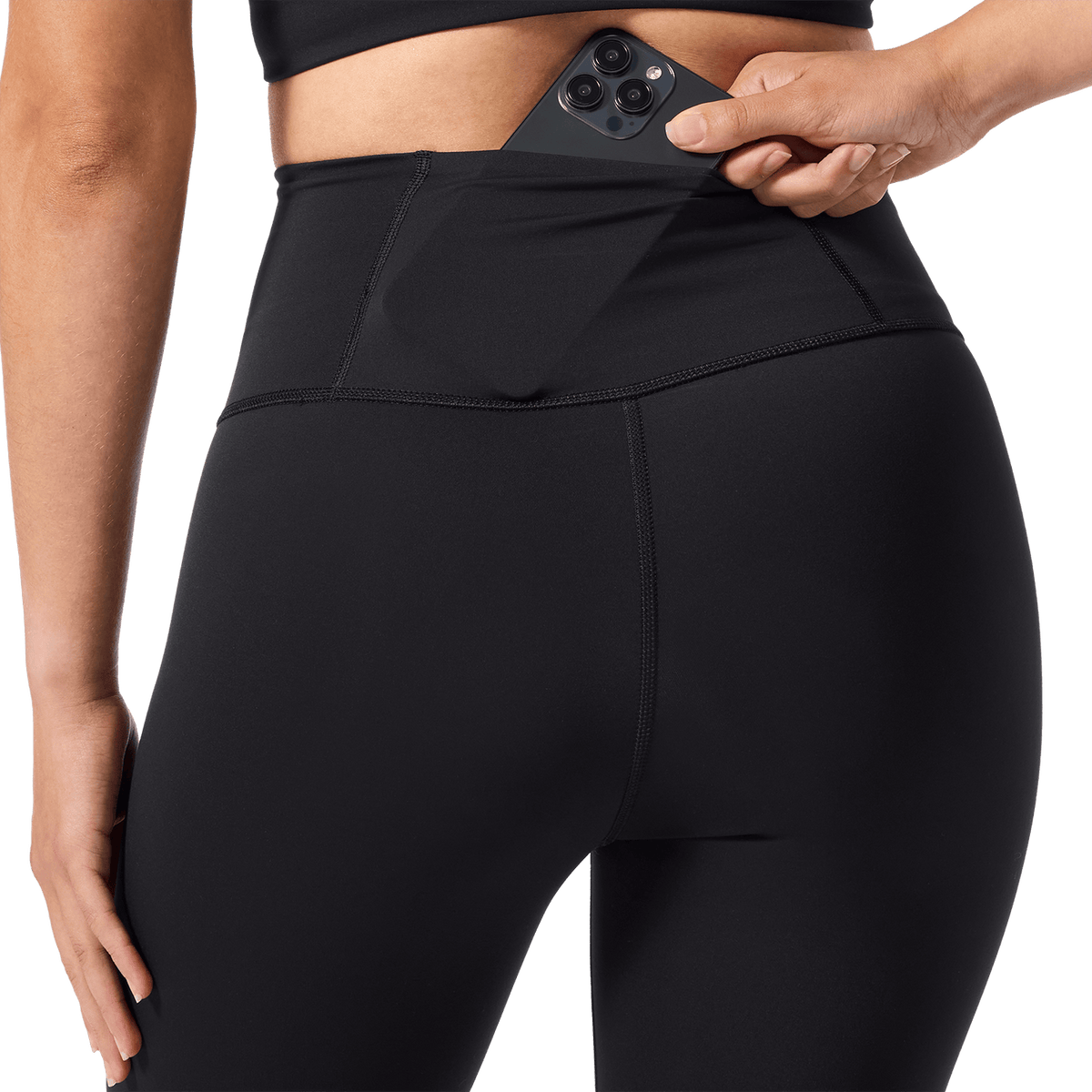 Women's Black High-Rise Drive Tight 25"