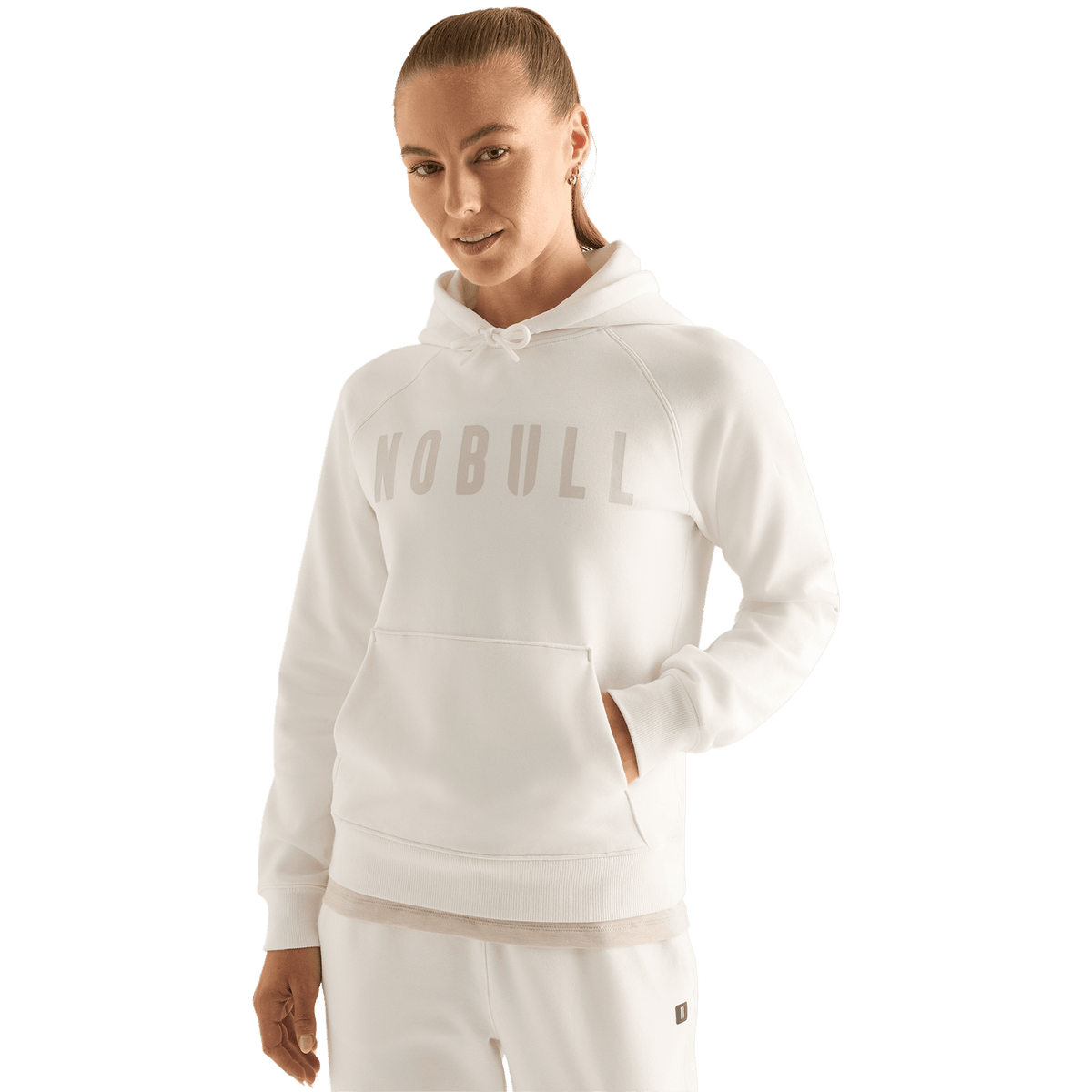 Women's Cream NOBULL Hoodie