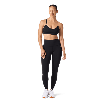 Black Drive Thin Strap Sports Bra